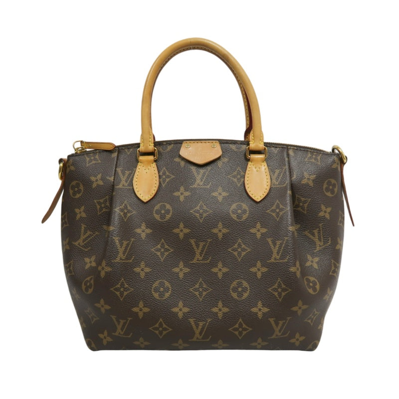 LOUIS VUITTON Monogram Turenne Pvc Handbag With Shoulder Strap In Brown