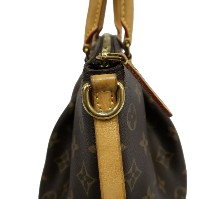 LOUIS VUITTON Monogram Turenne Pvc Handbag With Shoulder Strap In Brown