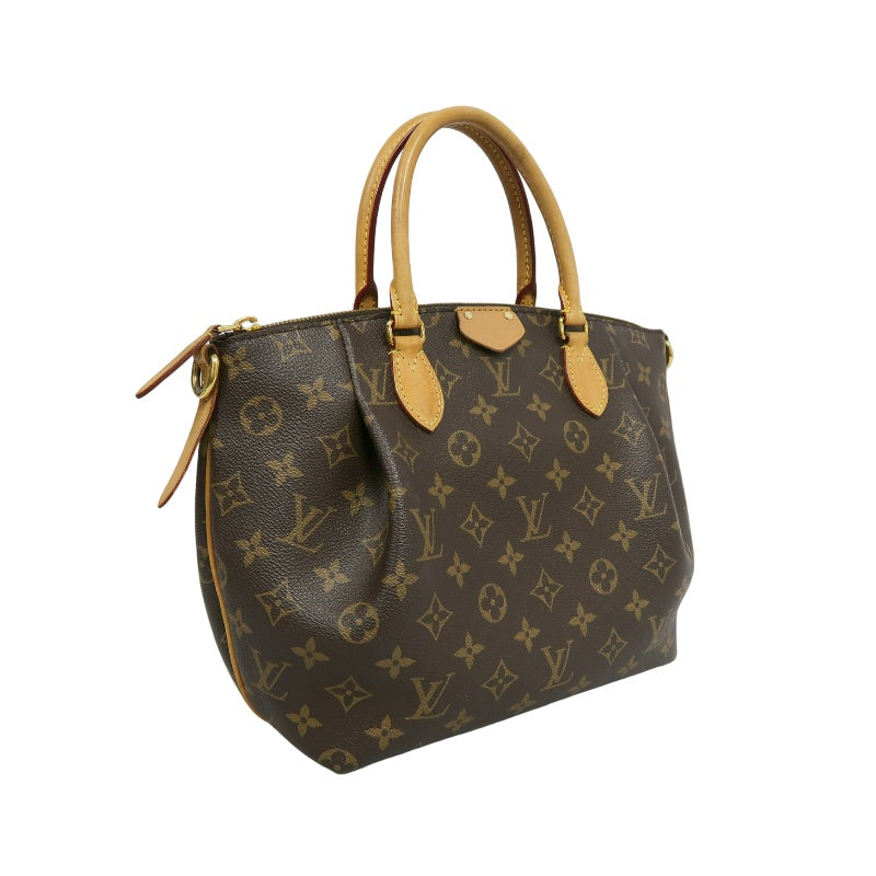 LOUIS VUITTON Monogram Turenne Pvc Handbag With Shoulder Strap In Brown