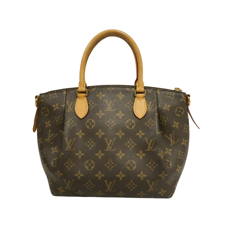 LOUIS VUITTON Monogram Turenne Pvc Handbag With Shoulder Strap In Brown