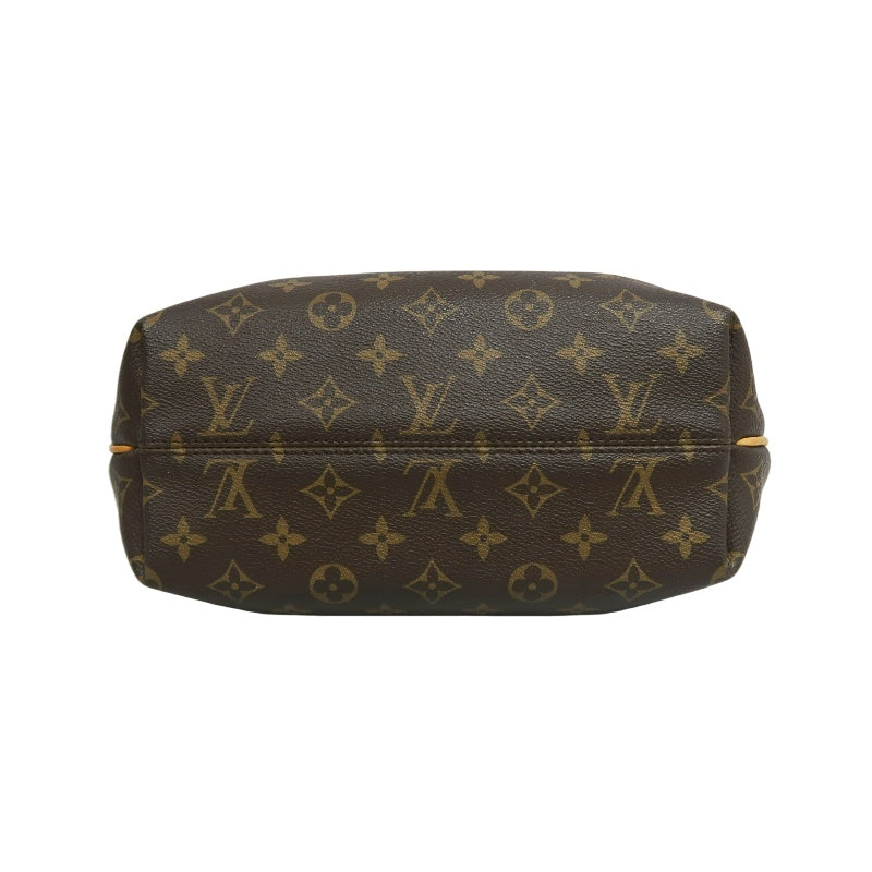 LOUIS VUITTON Monogram Turenne Pvc Handbag With Shoulder Strap In Brown