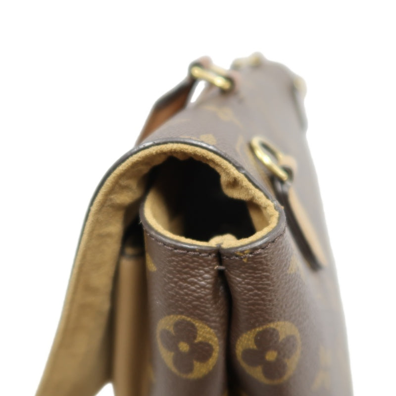 LOUIS VUITTON Monogram Marignan Pvc Shoulder Crossbody Bag In Brown