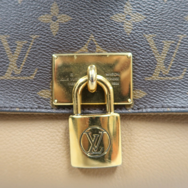 LOUIS VUITTON Monogram Marignan Pvc Shoulder Crossbody Bag In Brown