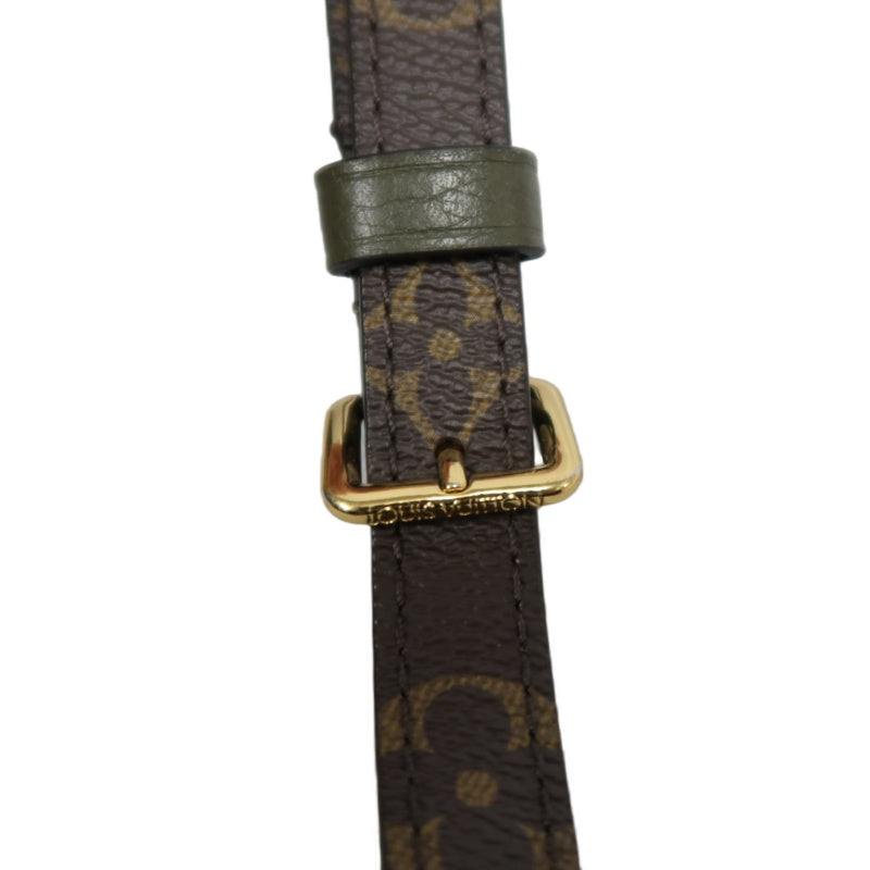 LOUIS VUITTON Monogram Marignan Pvc Shoulder Crossbody Bag In Brown