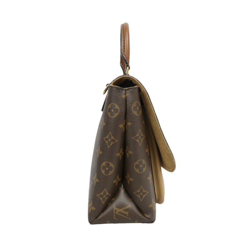 LOUIS VUITTON Monogram Marignan Pvc Shoulder Crossbody Bag In Brown