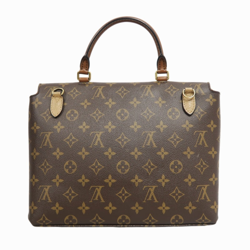 LOUIS VUITTON Monogram Marignan Pvc Shoulder Crossbody Bag In Brown