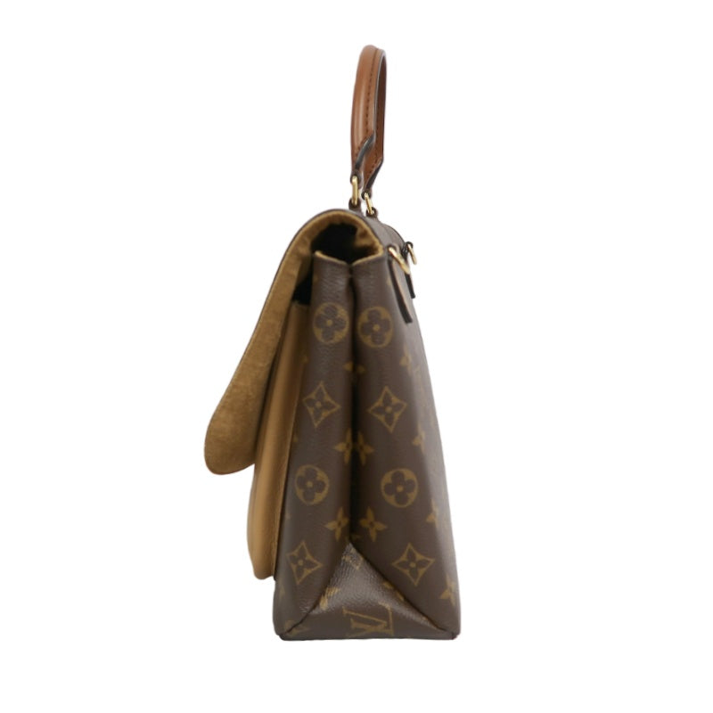 LOUIS VUITTON Monogram Marignan Pvc Shoulder Crossbody Bag In Brown