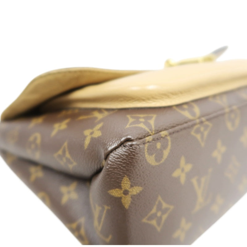 LOUIS VUITTON Monogram Marignan Pvc Shoulder Crossbody Bag In Brown