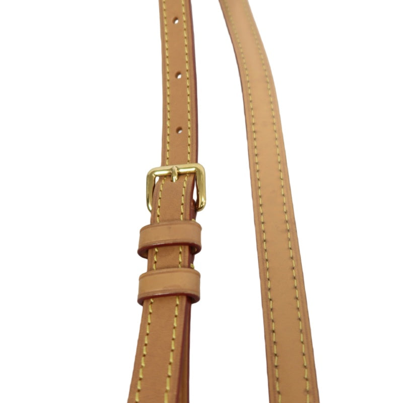 LOUIS VUITTON Monogram Speedy Nano Pvc Handbag With Shoulder Strap In Brown