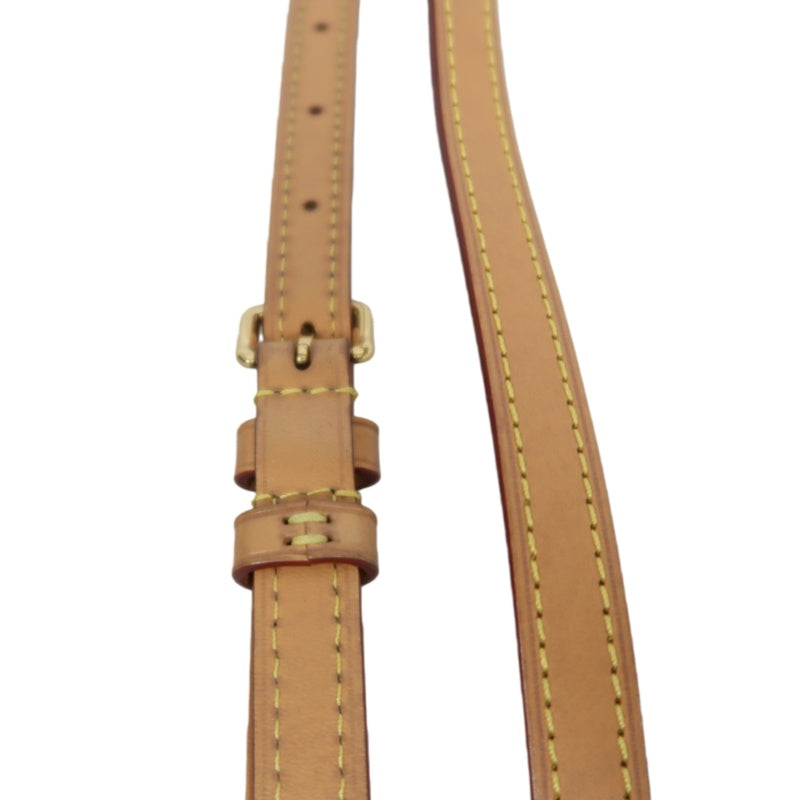 LOUIS VUITTON Monogram Speedy Nano Pvc Handbag With Shoulder Strap In Brown
