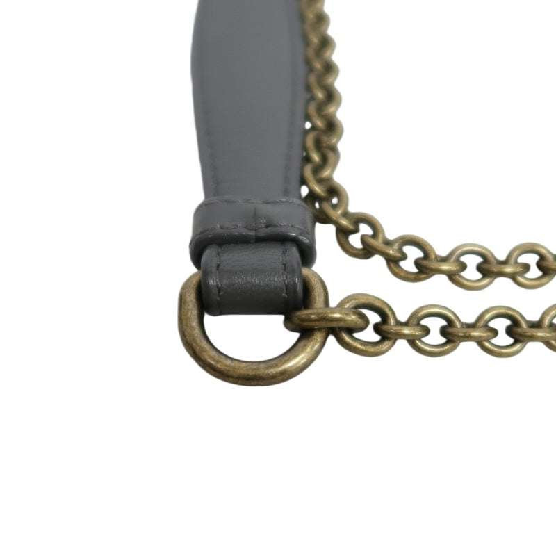 BOTTEGA VENETA Intreccio Calfskin Olympia Shoulder Bag In Black With Gold Hardware