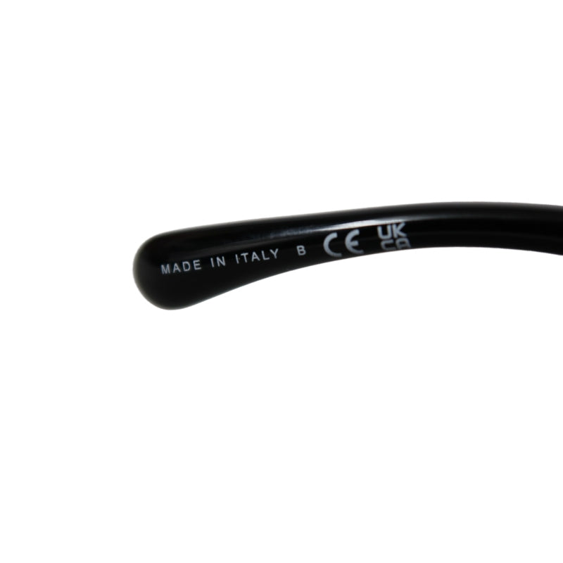 CHANEL Black Resin Sunglasses With Original Box And Case