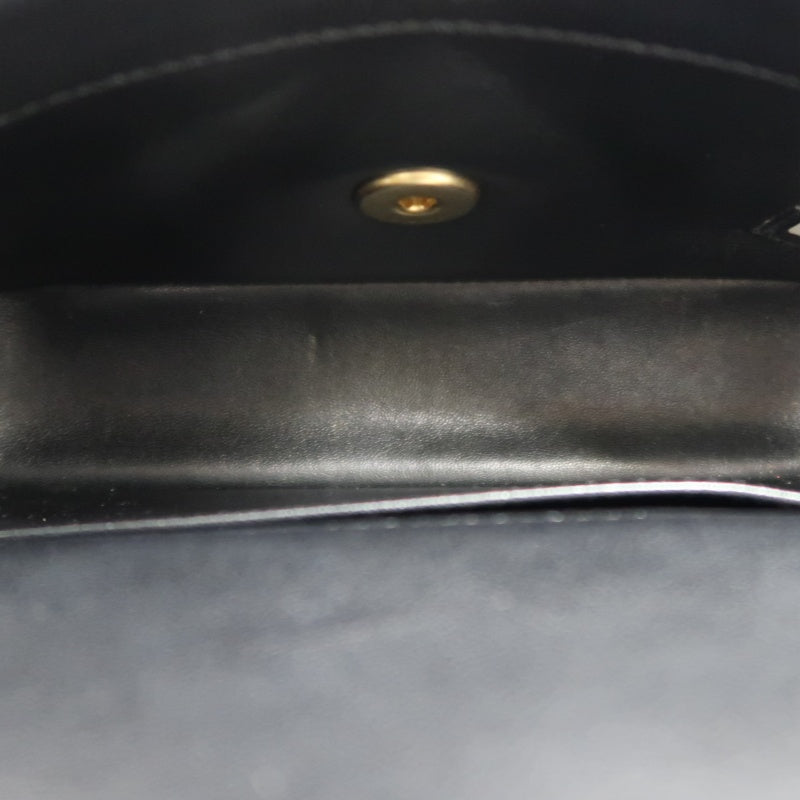 CHANEL Quilted Lambskin Turn-lock Flap Shoulder Crossbody Bag In Black With Gold Hardware, Comes With Original Box And Authenticity Card