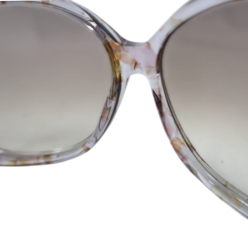 GUCCI Brown Resin Sunglasses With Original Case