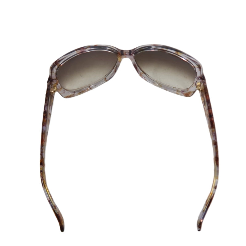 GUCCI Brown Resin Sunglasses With Original Case