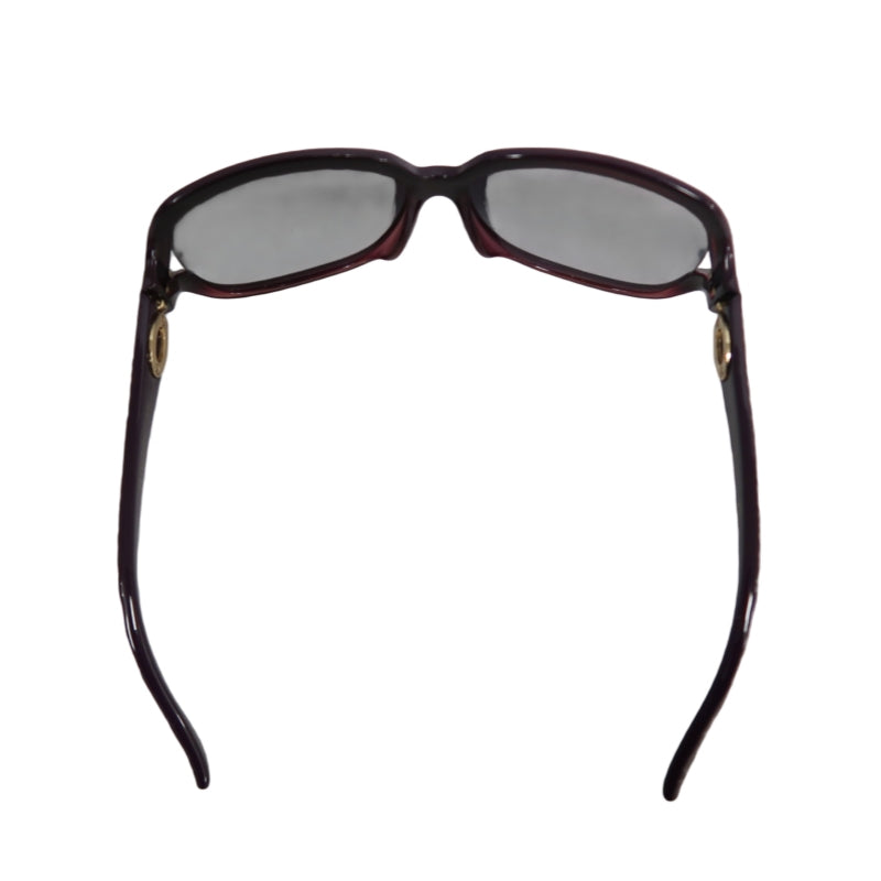 DIOR Black & Purple Resin Sunglasses, Comes With Original Box And Storage Pouch