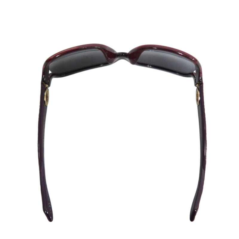 DIOR Black & Purple Resin Sunglasses, Comes With Original Box And Storage Pouch