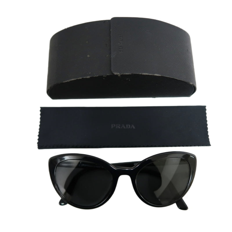 PRADA Black Resin Sunglasses, Comes With Original Case