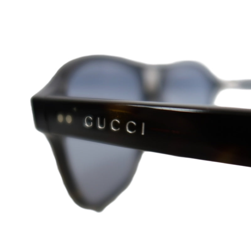GUCCI Brown Resin Sunglasses, Comes With Original Case & Cleaning Cloth