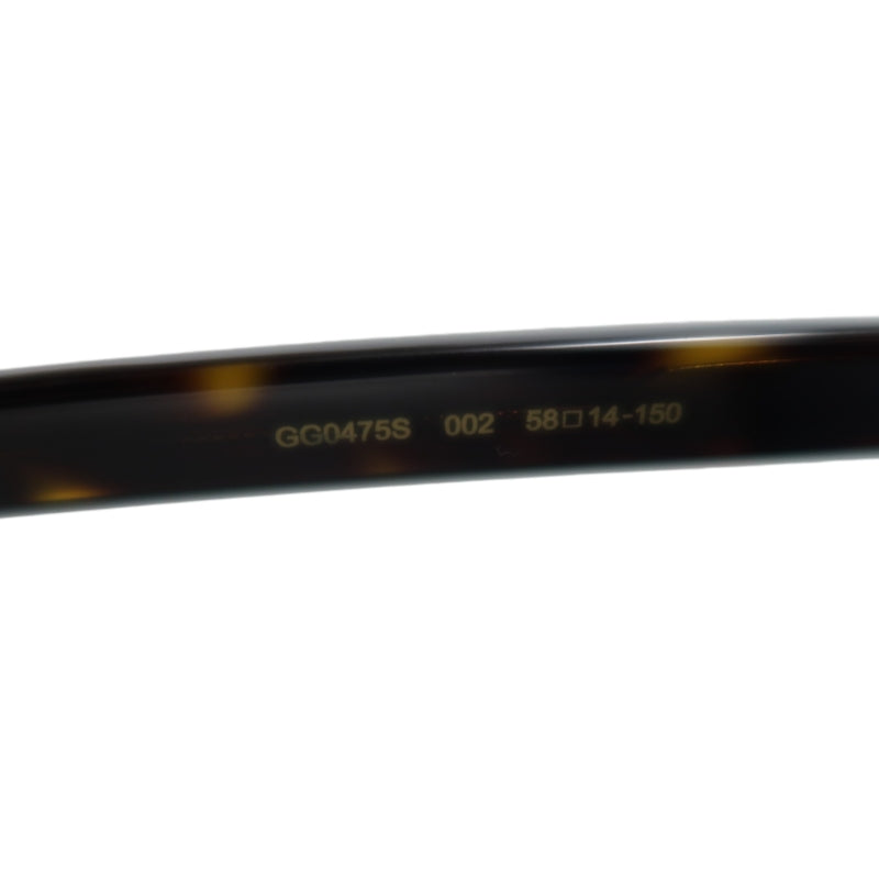 GUCCI Brown Resin Sunglasses, Comes With Original Case & Cleaning Cloth
