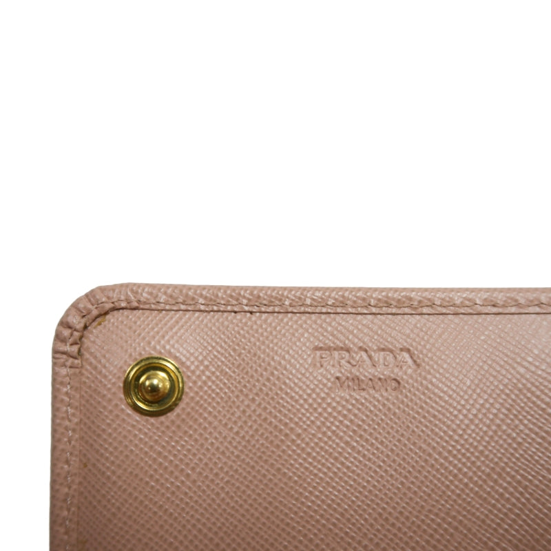 PRADA Pink PVC Long Wallet, Comes With Original Box, Dust Bag & Authenticity Card