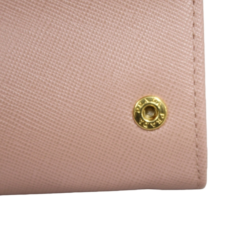 PRADA Pink PVC Long Wallet, Comes With Original Box, Dust Bag & Authenticity Card