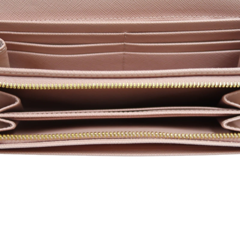 PRADA Pink PVC Long Wallet, Comes With Original Box, Dust Bag & Authenticity Card