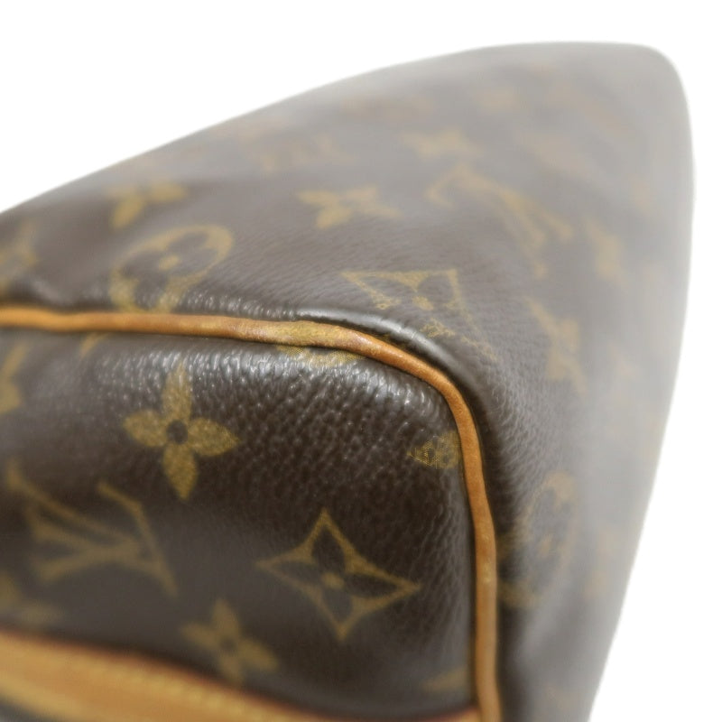 LOUIS VUITTON Monogram Canvas Brown Speedy Top Handle Bag