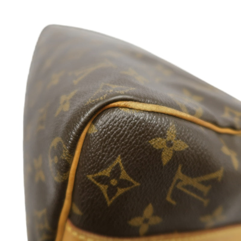 LOUIS VUITTON Monogram Canvas Brown Speedy Top Handle Bag