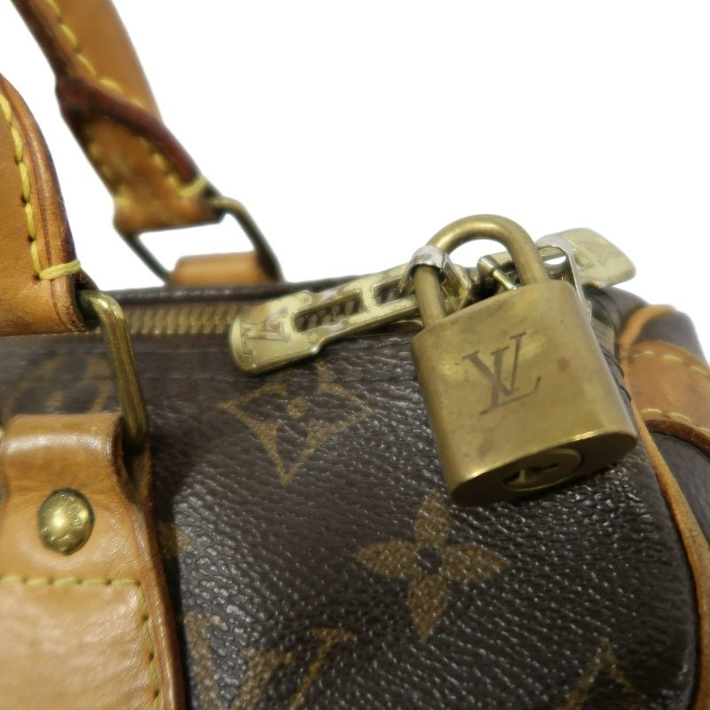LOUIS VUITTON Monogram Canvas Brown Speedy Top Handle Bag