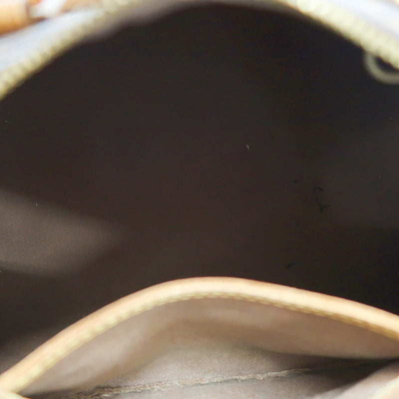 LOUIS VUITTON Monogram Canvas Brown Speedy Top Handle Bag