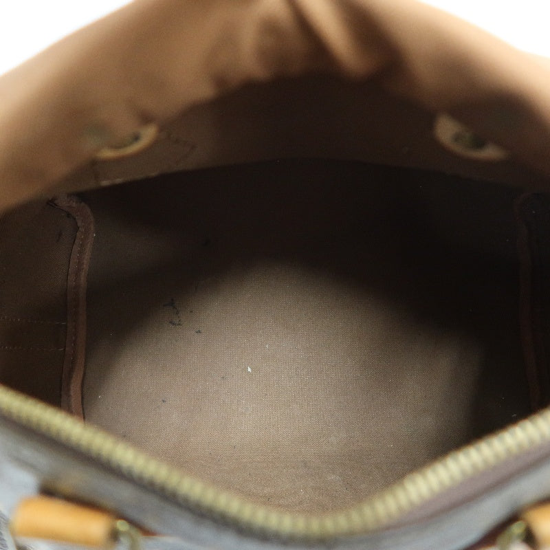 LOUIS VUITTON Monogram Canvas Brown Speedy Top Handle Bag
