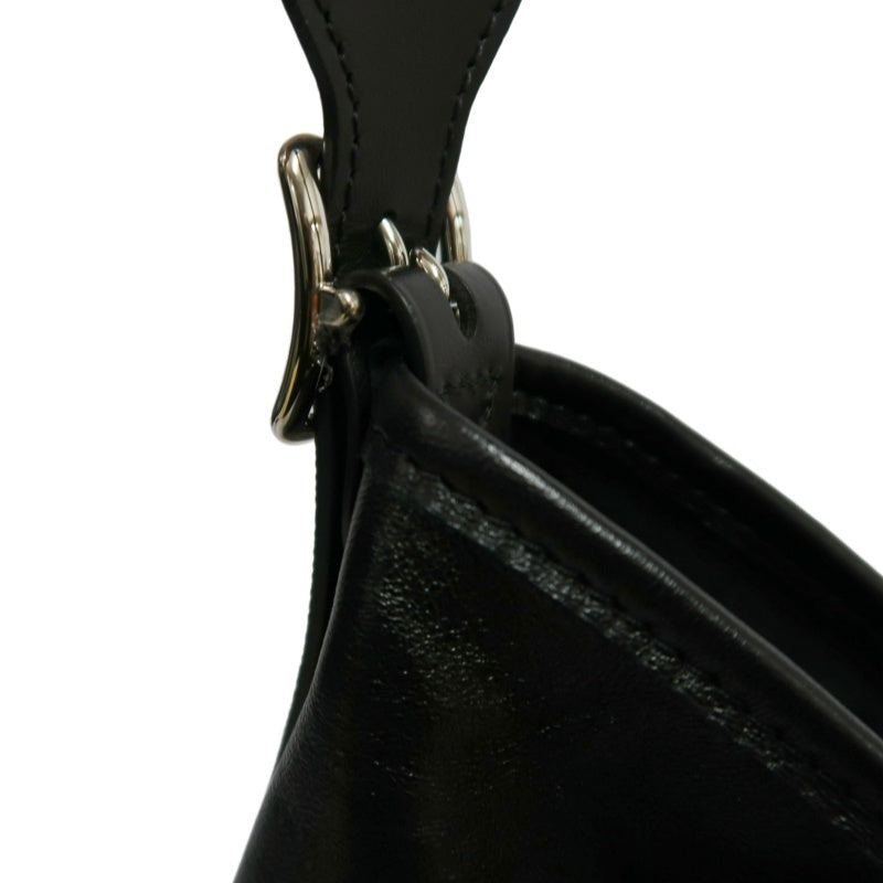 LOUIS VUITTON Black Lambskin Leather Carryall Shoulder Bag, "Black Samurai Version