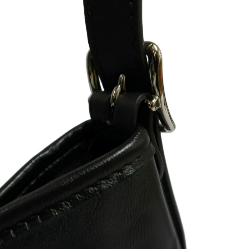 LOUIS VUITTON Black Lambskin Leather Carryall Shoulder Bag, "Black Samurai Version