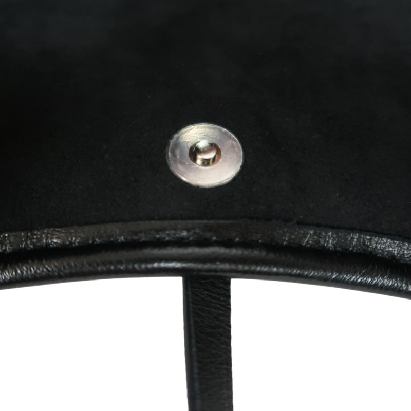 LOUIS VUITTON Black Lambskin Leather Carryall Shoulder Bag, "Black Samurai Version