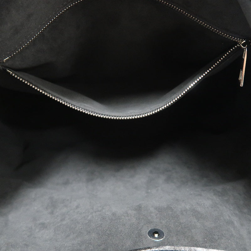 LOUIS VUITTON Black Lambskin Leather Carryall Shoulder Bag, "Black Samurai Version