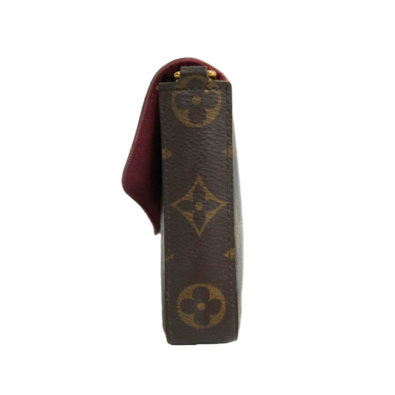 LOUIS VUITTON Monogram Canvas Brown Felicie 3-in-1 Chain Shoulder Bag, Comes With Card Holder & Pouch