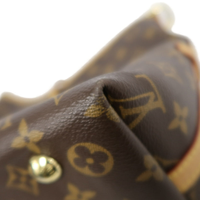 LOUIS VUITTON Monogram Canvas Brown Carryall Shoulder Bag