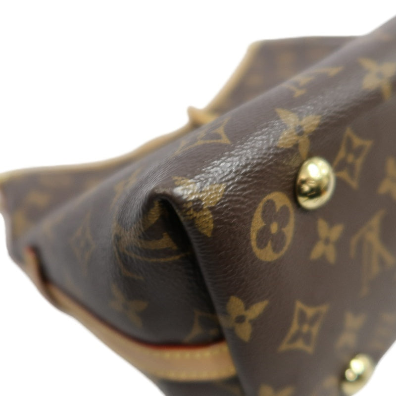 LOUIS VUITTON Monogram Canvas Brown Carryall Shoulder Bag