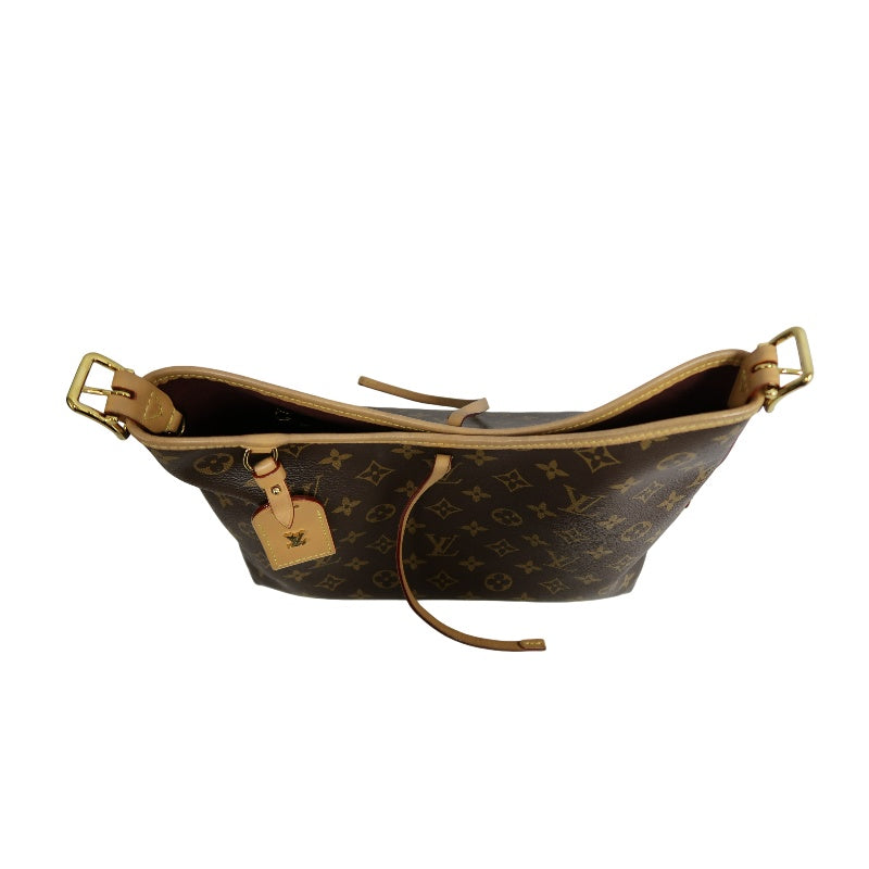 LOUIS VUITTON Monogram Canvas Brown Carryall Shoulder Bag