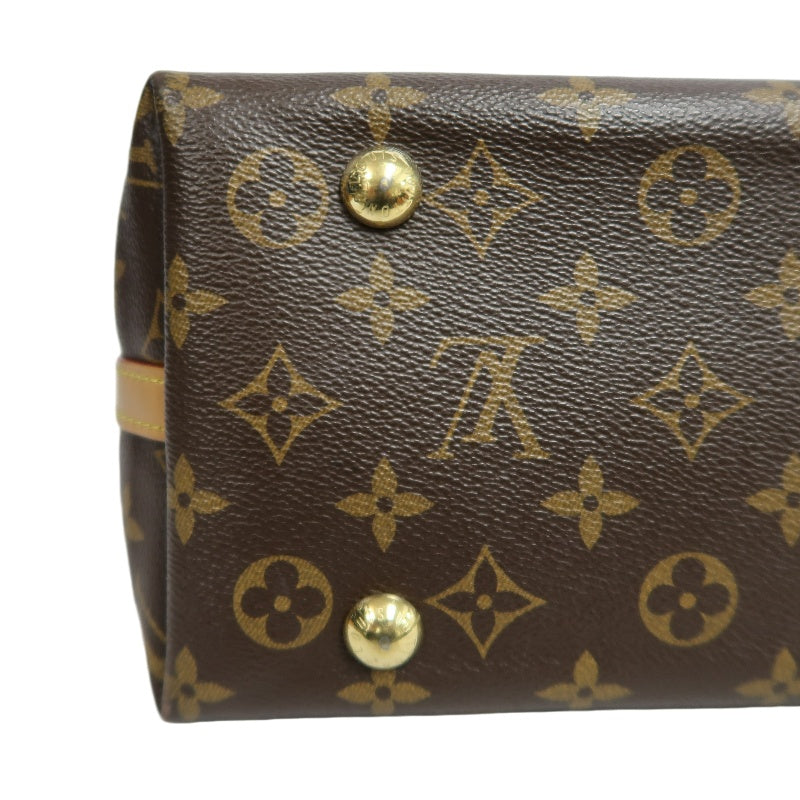 LOUIS VUITTON Monogram Canvas Brown Carryall Shoulder Bag