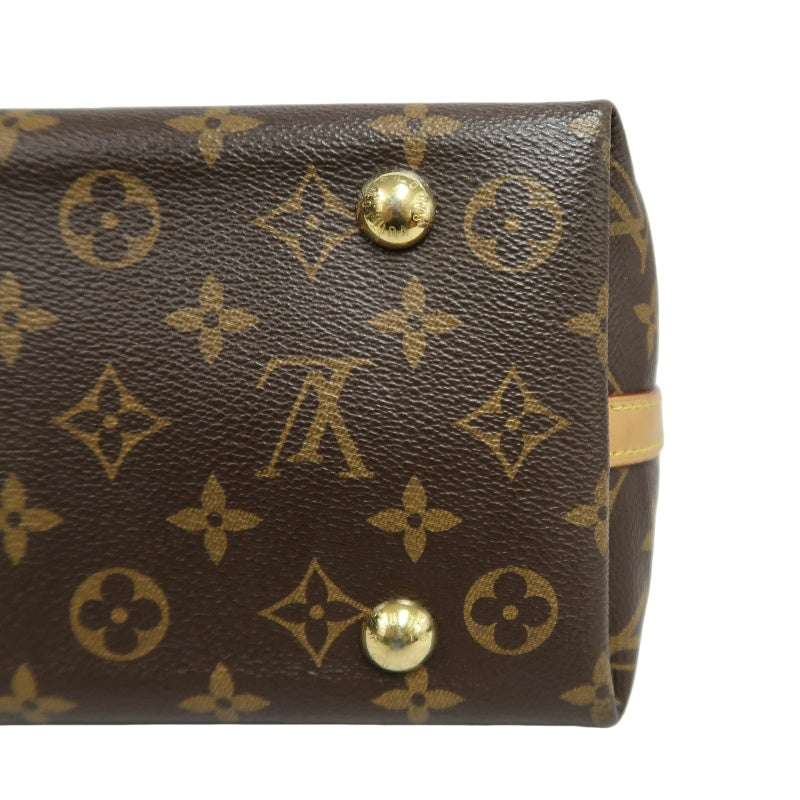 LOUIS VUITTON Monogram Canvas Brown Carryall Shoulder Bag
