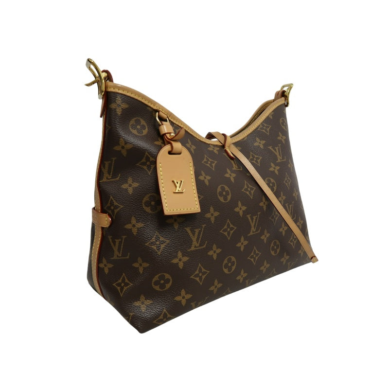 LOUIS VUITTON Monogram Canvas Brown Carryall Shoulder Bag