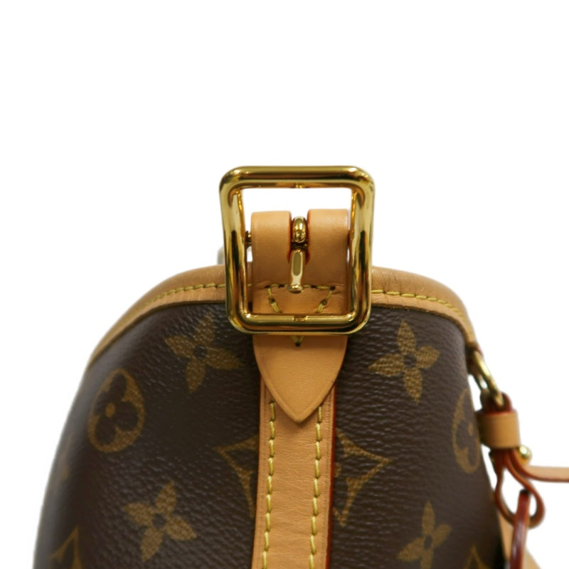 LOUIS VUITTON Monogram Canvas Brown Carryall Shoulder Bag