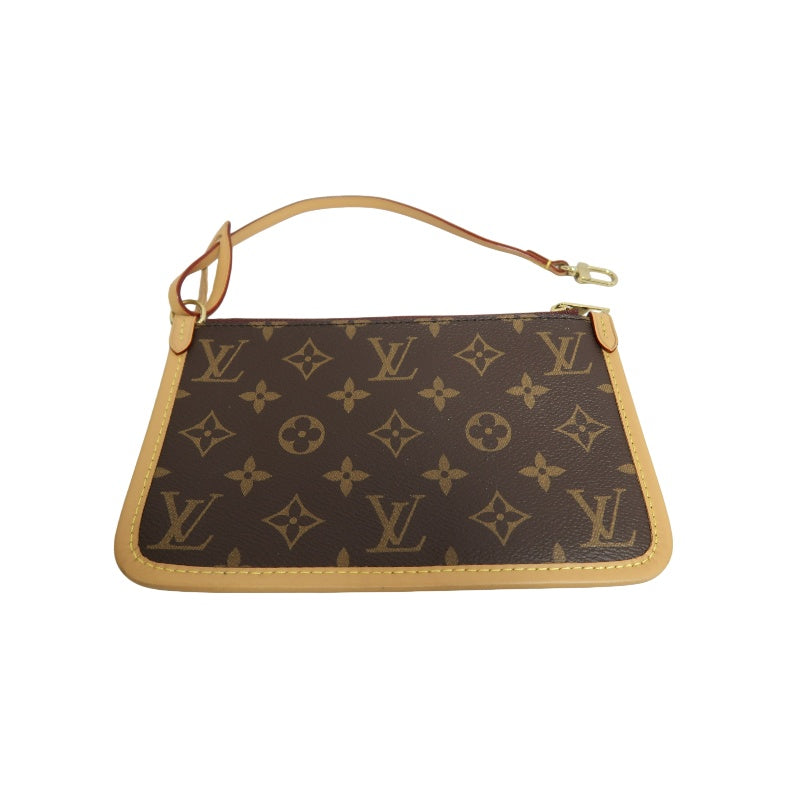 LOUIS VUITTON Monogram Canvas Brown Carryall Shoulder Bag