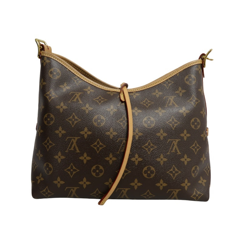 LOUIS VUITTON Monogram Canvas Brown Carryall Shoulder Bag