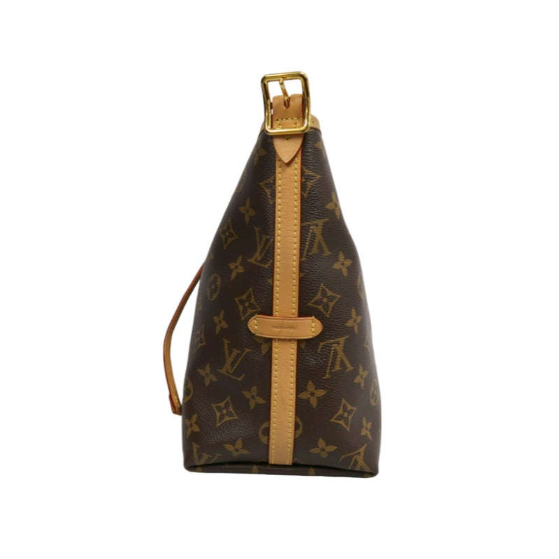 LOUIS VUITTON Monogram Canvas Brown Carryall Shoulder Bag