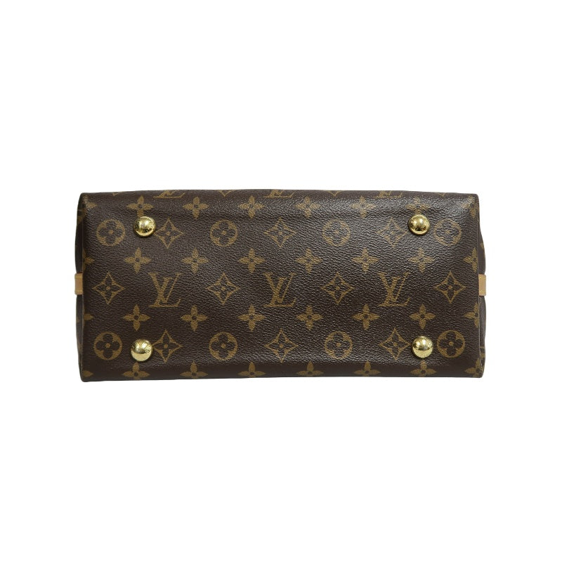 LOUIS VUITTON Monogram Canvas Brown Carryall Shoulder Bag