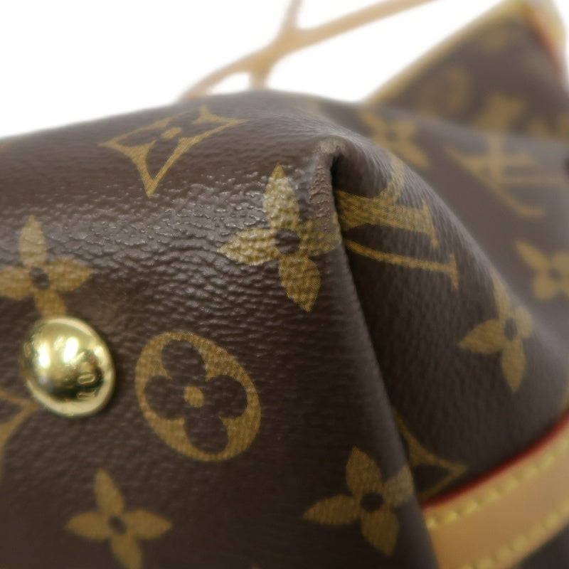LOUIS VUITTON Monogram Canvas Brown Carryall Shoulder Bag