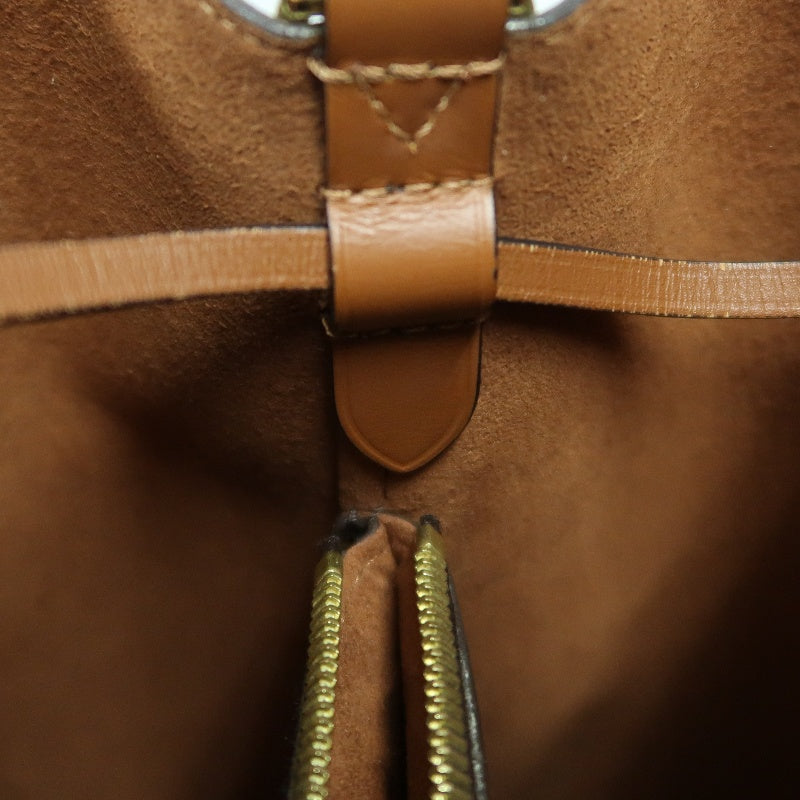 LOUIS VUITTON Monogram Canvas Brown Neo Noe Drawstring Bucket Shoulder Bag